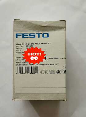 FESTO费斯托压力传感器SPAN-B11R-G18M-PN（零零电子）