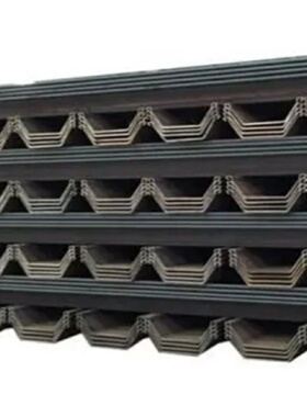 钢板桩厂家直销3钢板桩4钢板桩SY390Q345T拉森钢板桩