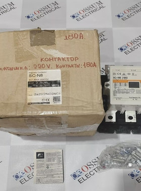 FUJIELECTRICSC-N8MAGNETICCONTACTOR180AVOLTAGE220VACF