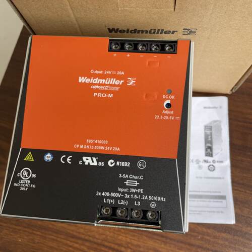 议价魏德米勒开关电源CP M SNT3 500W 24V 20A