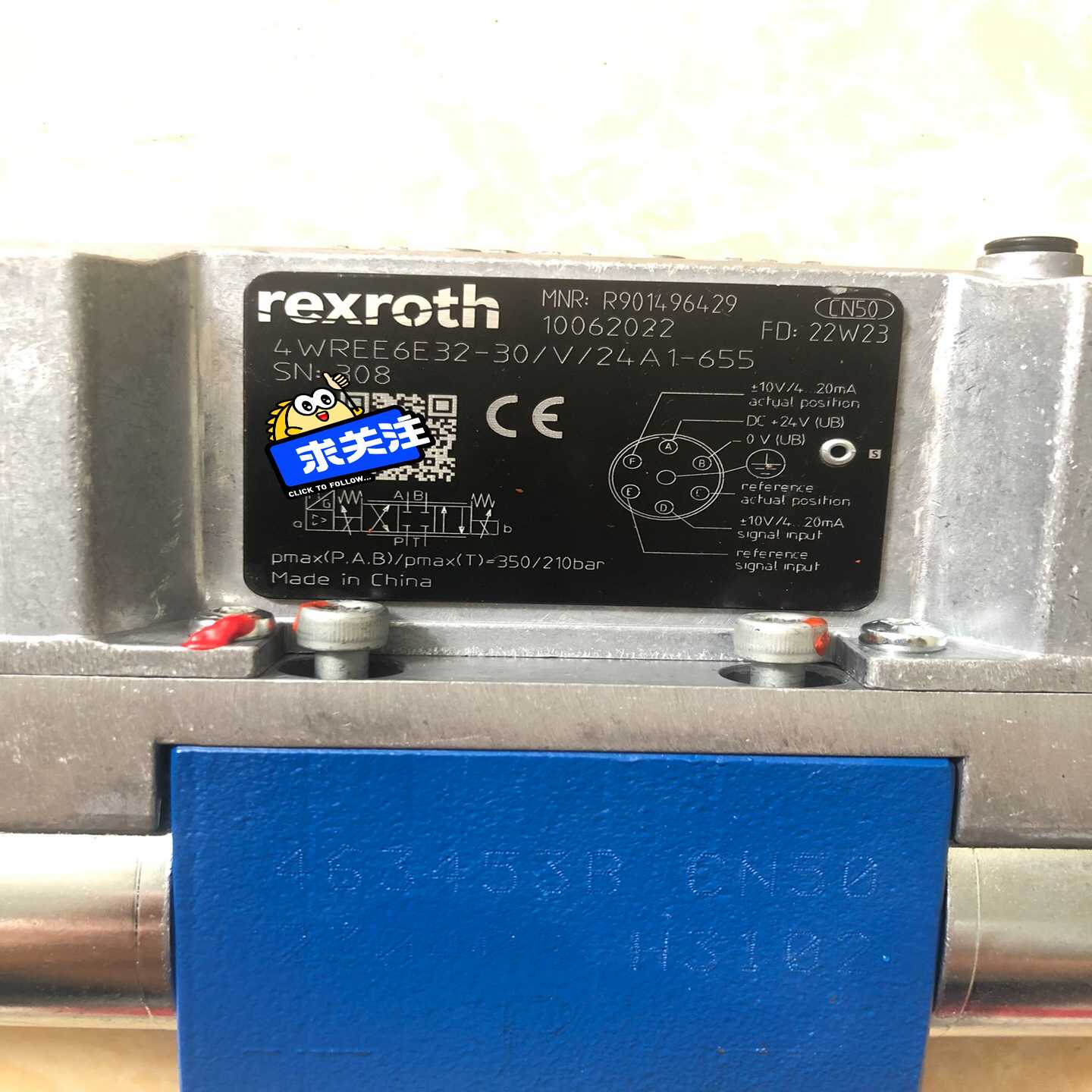 力士乐比例阀4WREE6E32-30/V/24A1-655，询价