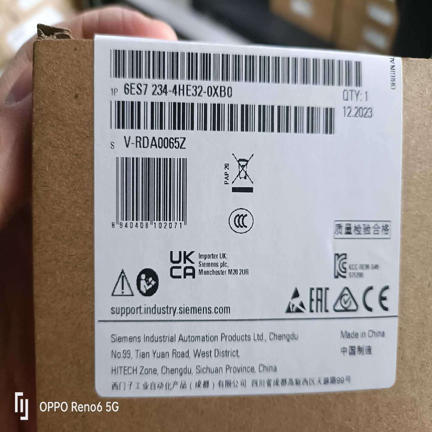 6ES7232-4HE32-0XB0新货（零零电子）