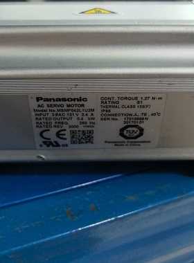 松下伺服电机MSMF042L1U2M，400W功率，3相AC--议价商品