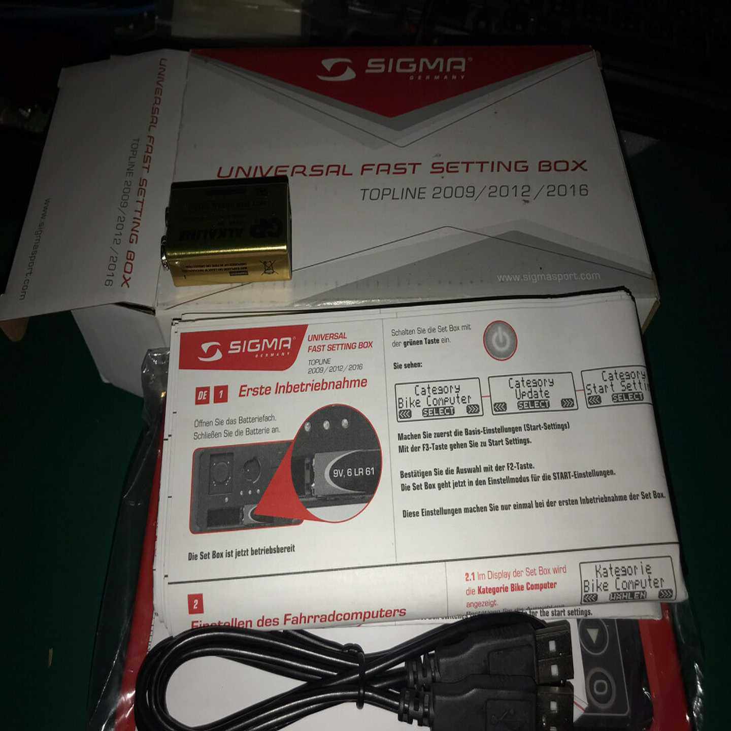 【议价】SIGMA码表快速设置盒适用