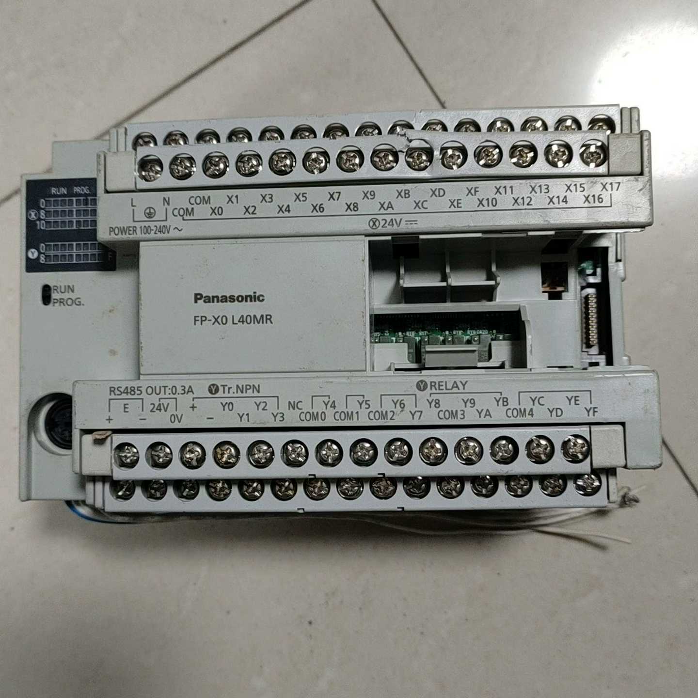 拆机松下PLCFP-X0L40MR-F拆机包好--议价商品