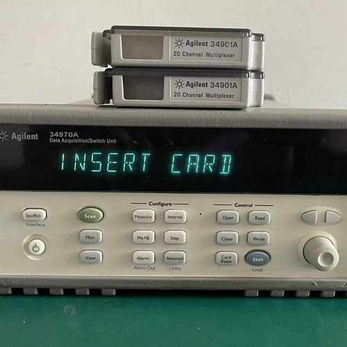 租售回收T是德科技34972A34970A温度数据V采集仪安捷伦34901A采