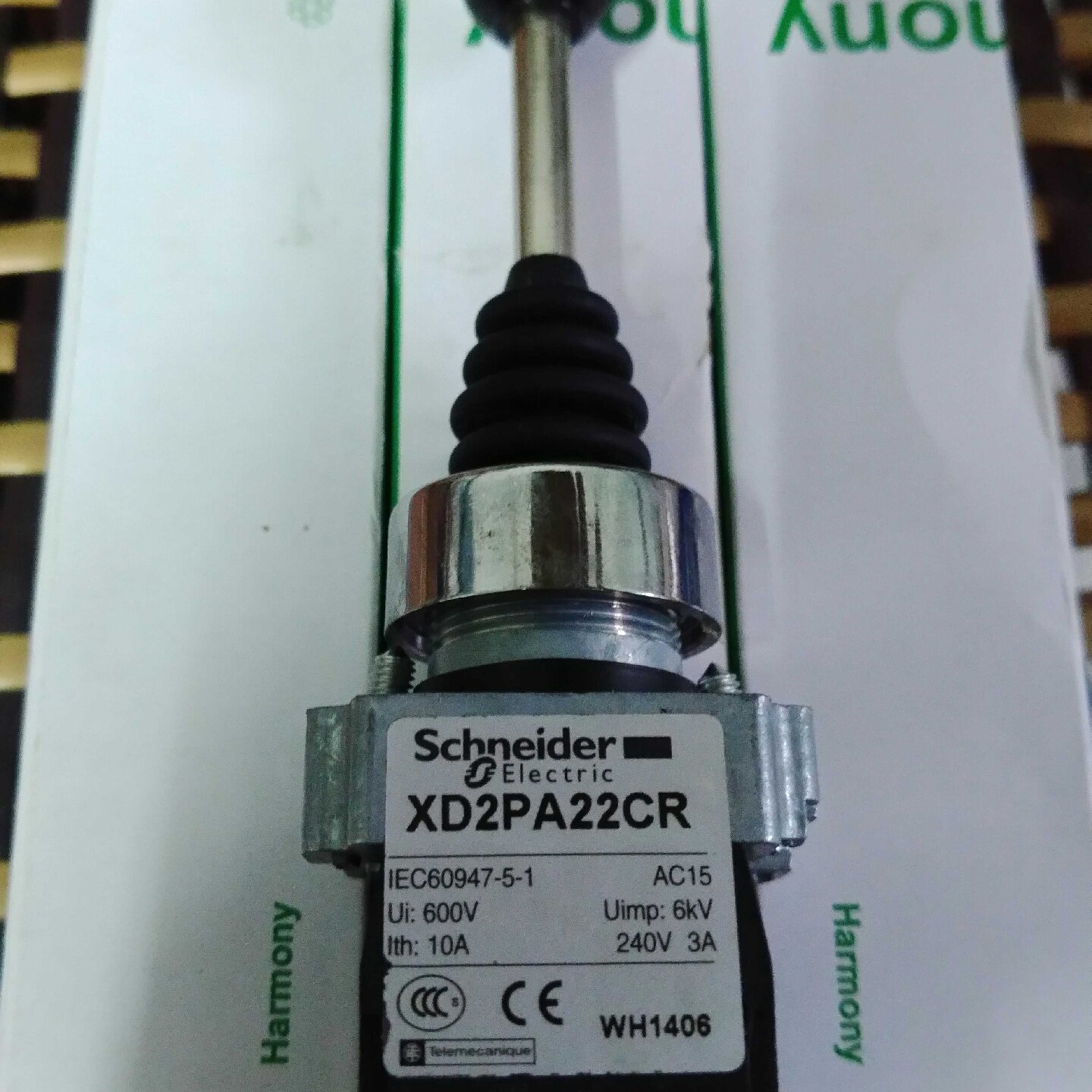 配件Scheider主令控制器二位摇杆自复位开关XD2PA22CR议价