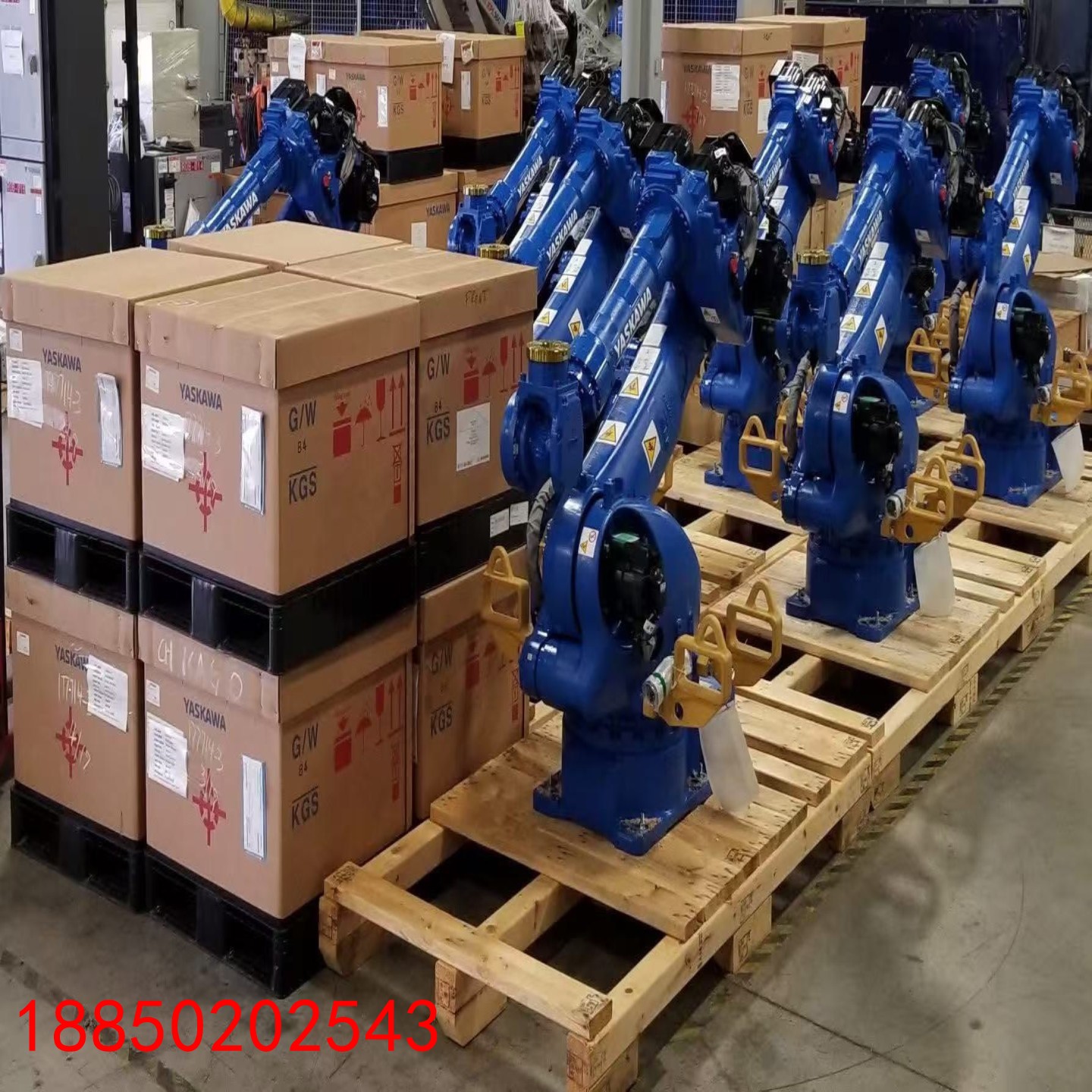 【请询价】安川GP180机器人蓝色本体YRC1000标准机全新库