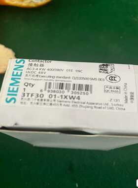 【议价】3TF3001-1XW4