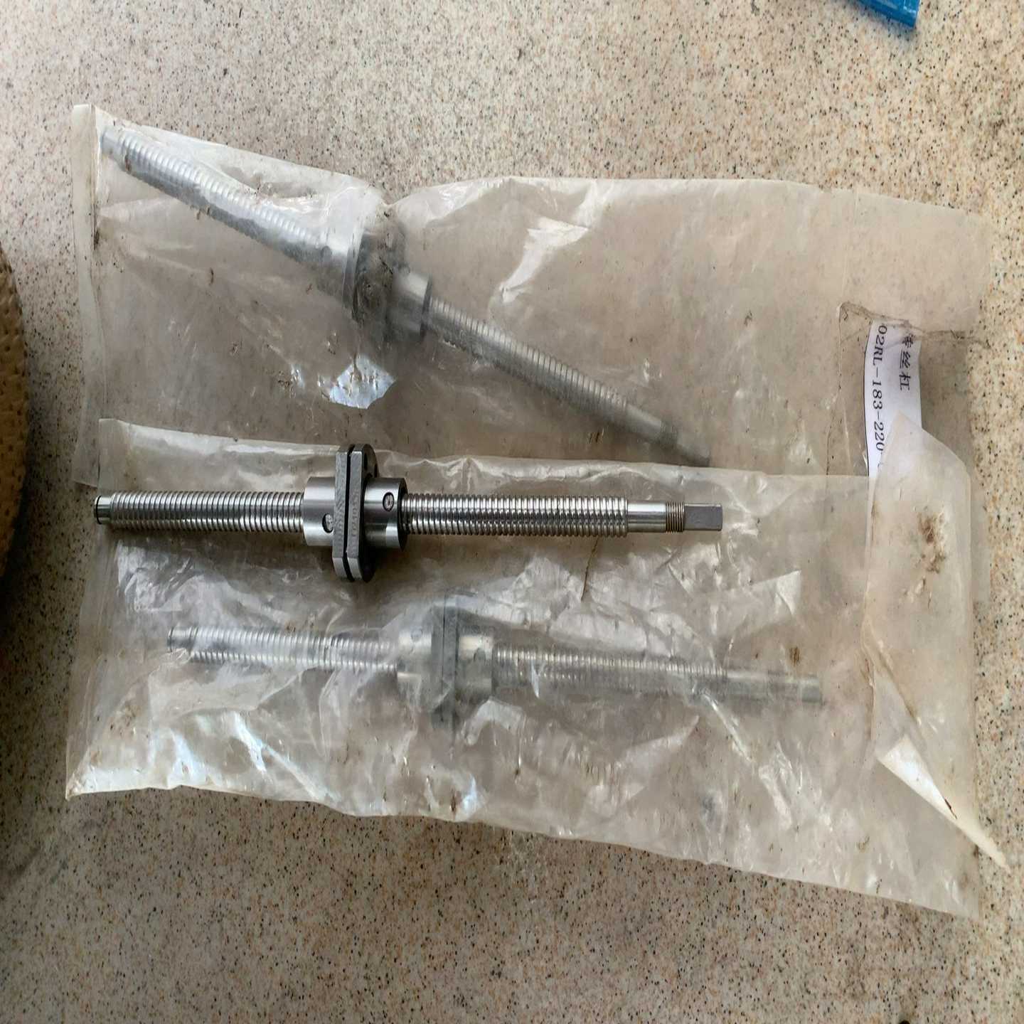 正反旋转丝杆，直径8mm导程2mm 丝牙长183mm 总长2~询价