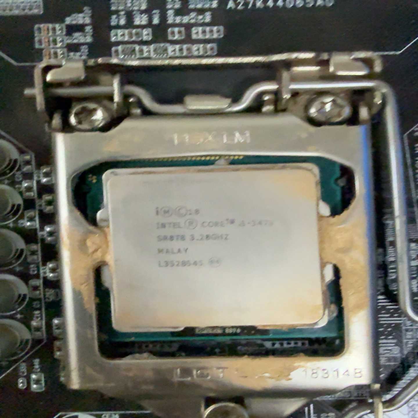 （议价）三件套cpu：i53470主板忘了内存条金士顿双8g图片