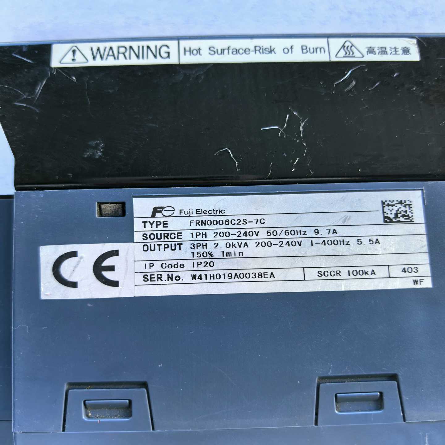 咨询-FRN0006C2S-7C变频器