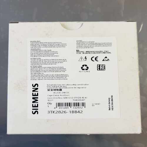 安全继电器SIRIUS3TK2826-1BB42实询价