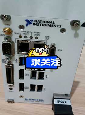 NIPXIE-8135控制模块，功能完好，成色非常新。实物