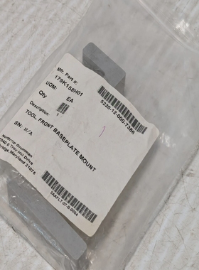 MolinsToolFrontBaseplateMount179K158H01-FreeShipping