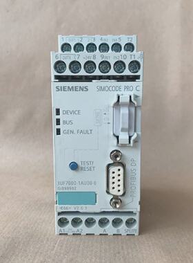 SIEMENS 3UF70001AU000 SIMOCODE PRO C MOTOR MANAGEMENT UNIT