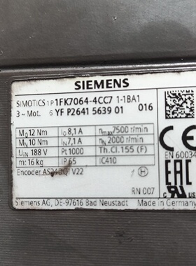 询-1FK70644CC711BA1伺服电机议价