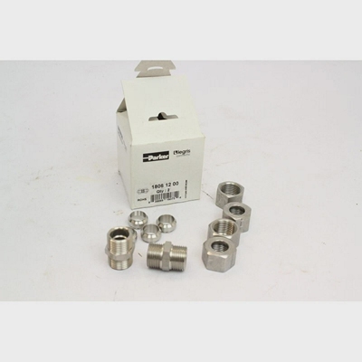 2PcsPARKER18061200Raccord12mmdroit(B725)