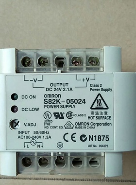 欧姆龙电源S82K05024议价