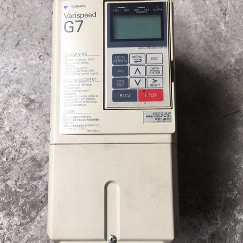 【询价】安川G7变频器cimr-g7a42p2 380v 2.2k
