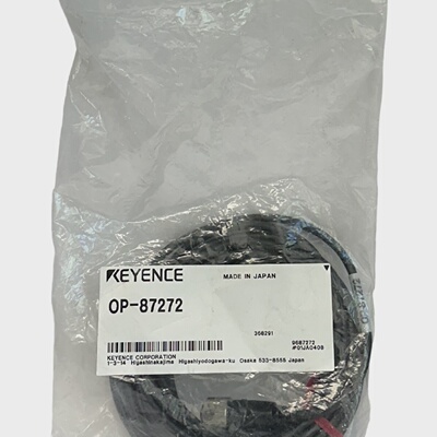 KEYENCE OP87272  OP87272 CONNECTOR CABLE M12 STRAIGHT 5M CAB