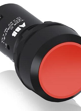 议价原装ABB带功能符号红色带O标识平钮   CP13-10R-01  复位型