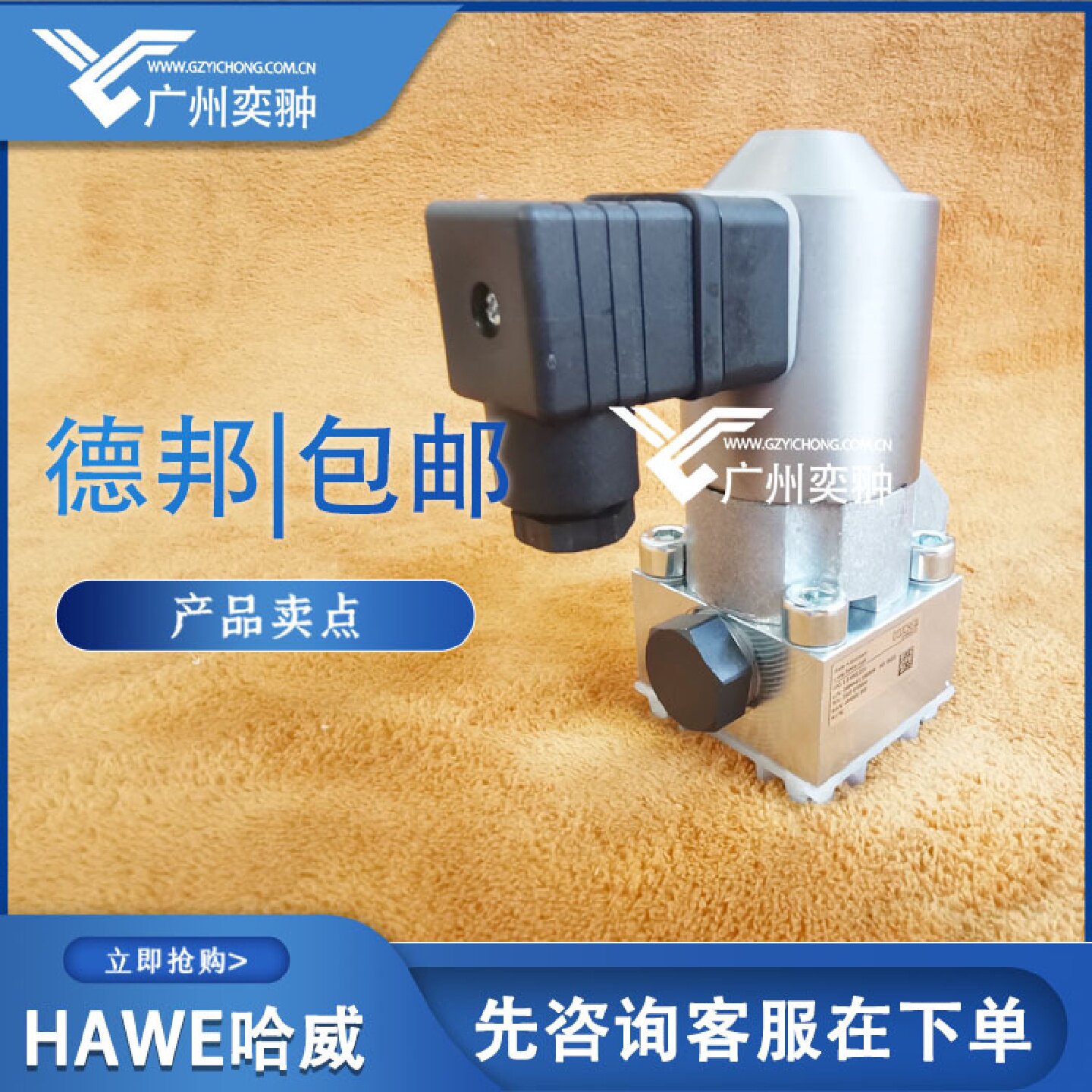 寻X进口HAWE哈威WG32WG110截止式换向阀WG系列铝厂