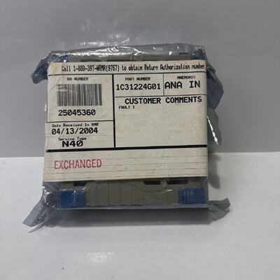Westinghouse Ovation 1C31224G01 Analog Input Module