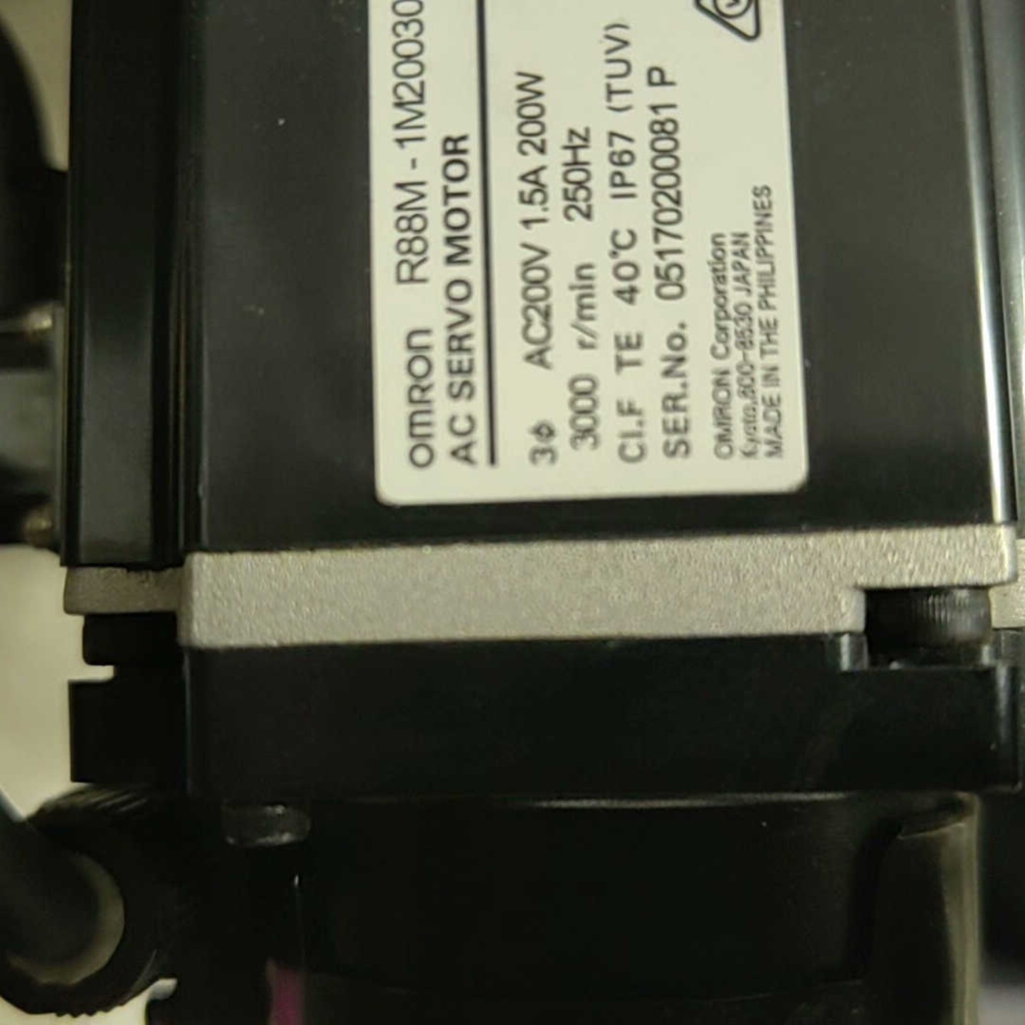 售前询价拆机伺服马达和伺服驱动器