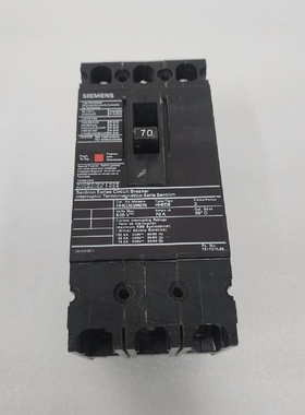 SIEMENS HHED63M070 3POLIGER SCHUTZSCHALTER 70A