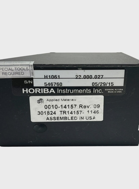 应用材料0010-14157HORIBA仪器H1061光学组件