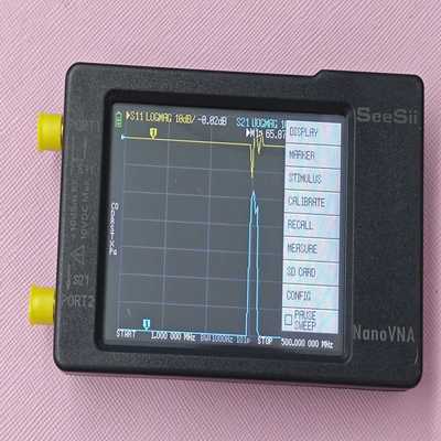 NanoVNA-H矢量网络分析仪，实物图，所见即所得，能开机-议价