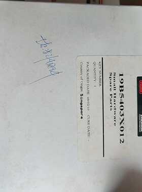 【议价】费希尔备件包19B5403X012议价