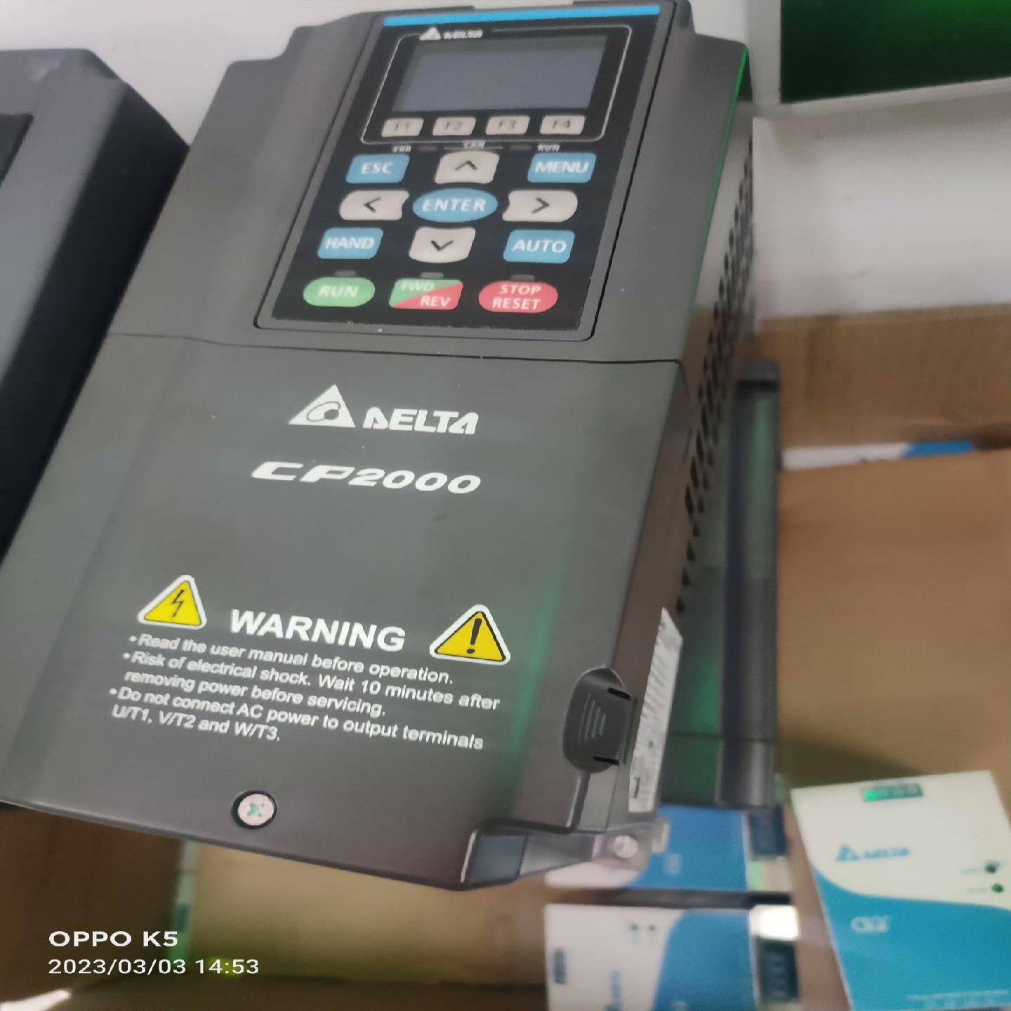 (询价)VFD022CP43B-21有一台,没包装。
