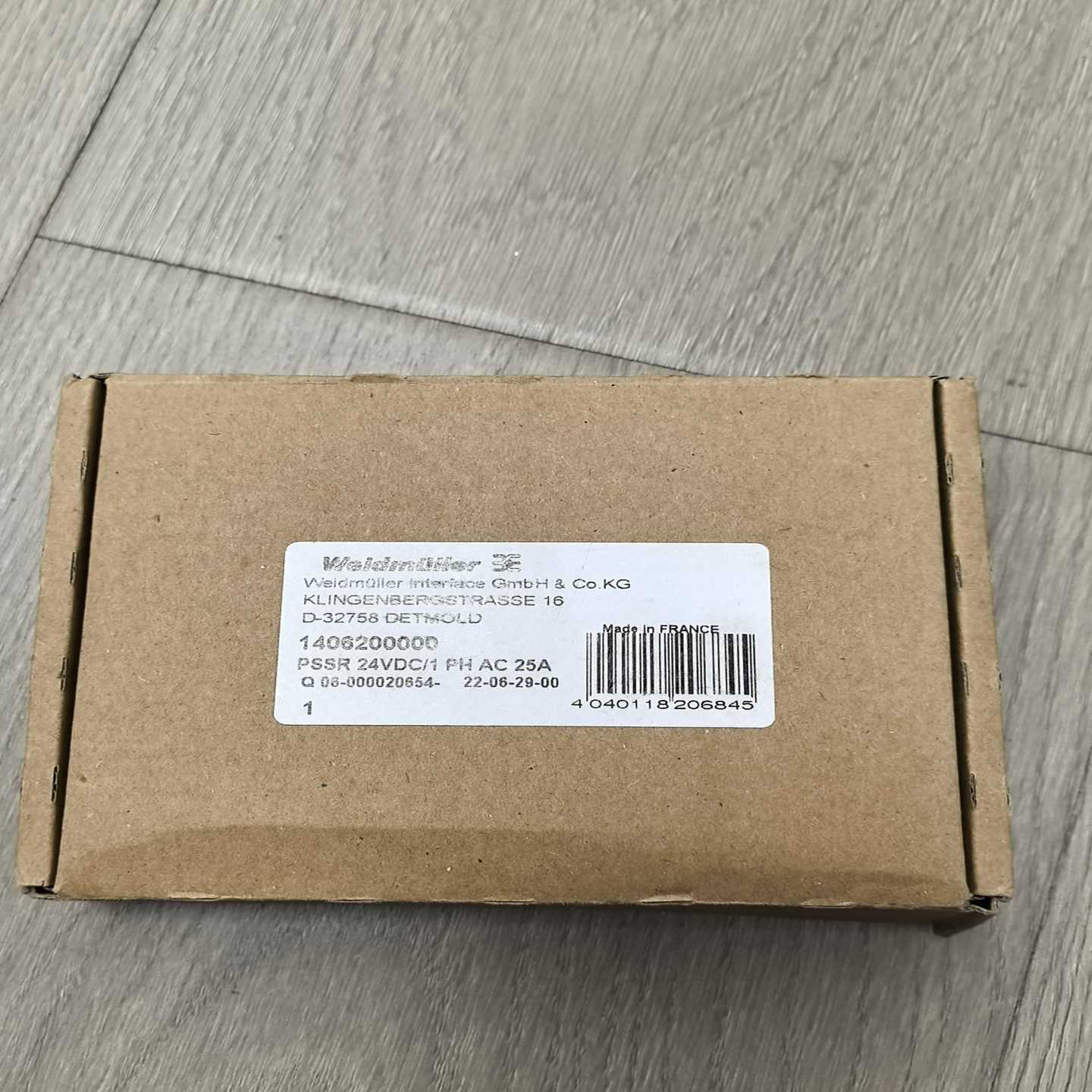 询价全新Weidmuller继电器PSSR24VDC/1PH