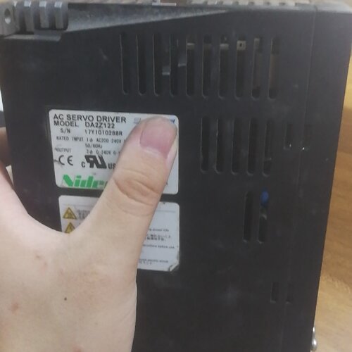 【议价】DA2Z122尼得科伺服驱动器，功能正常，现-议价