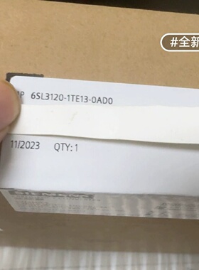 【询价】6SL3120-1TE13-0AD0现