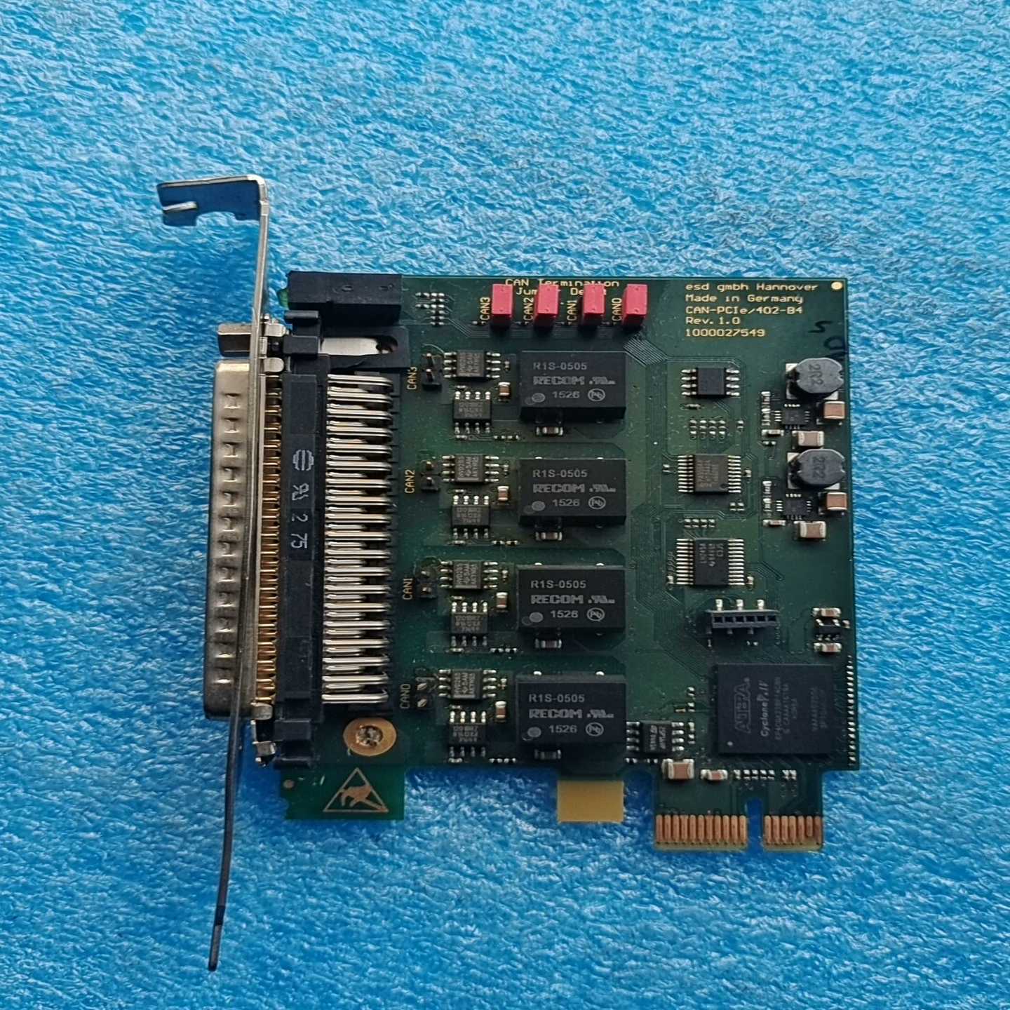 德国ESDCAN通信卡CAN-PCIe/402-b4-1询价