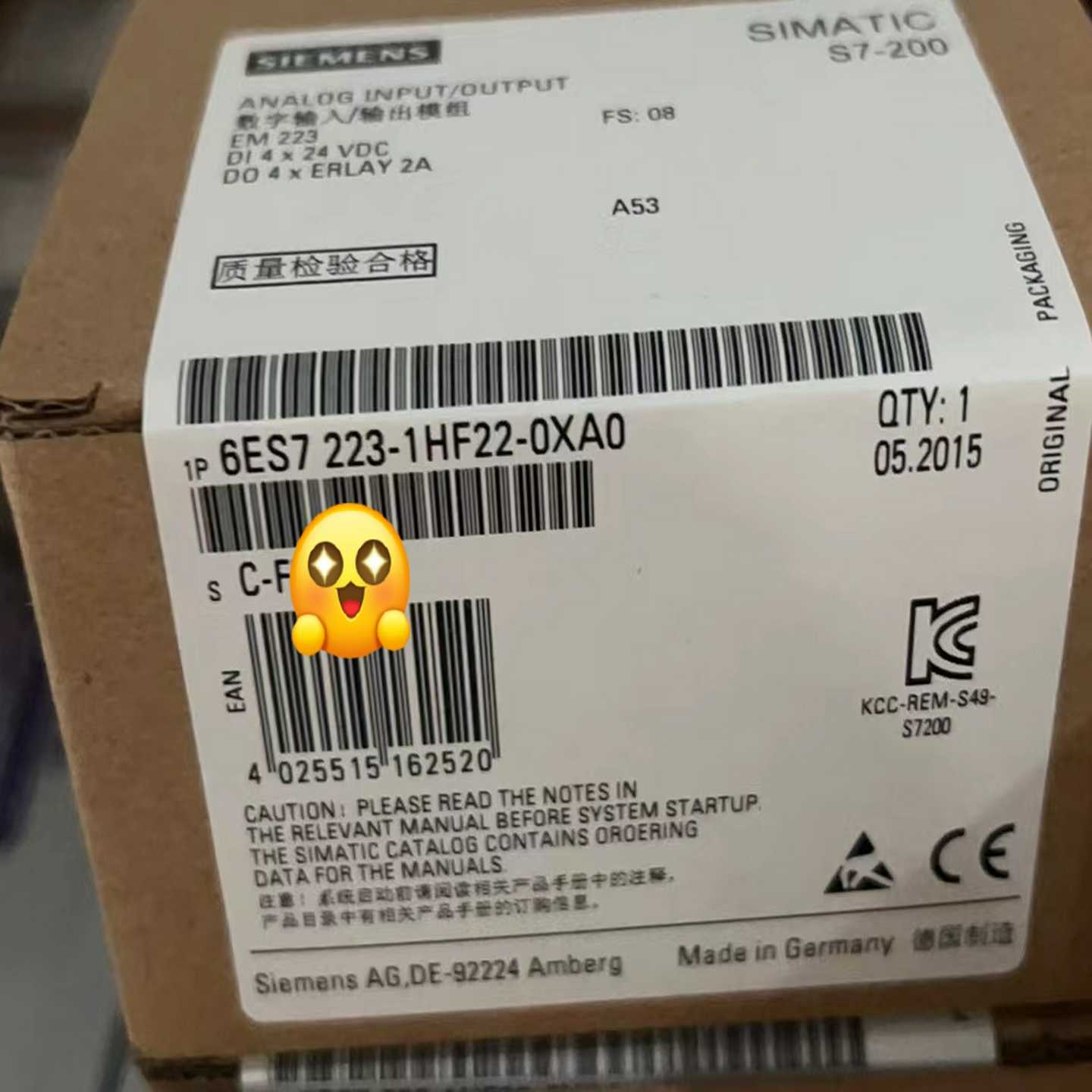 【议价】未拆6ES7223-1HF22-0XA0适用