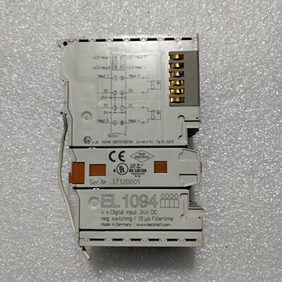 倍福BECKHOFFEL1094数字输入模块4路数字输入-询