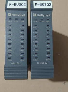 议价Hollysys KBus02 Module Model KBus02B 8 IO适用