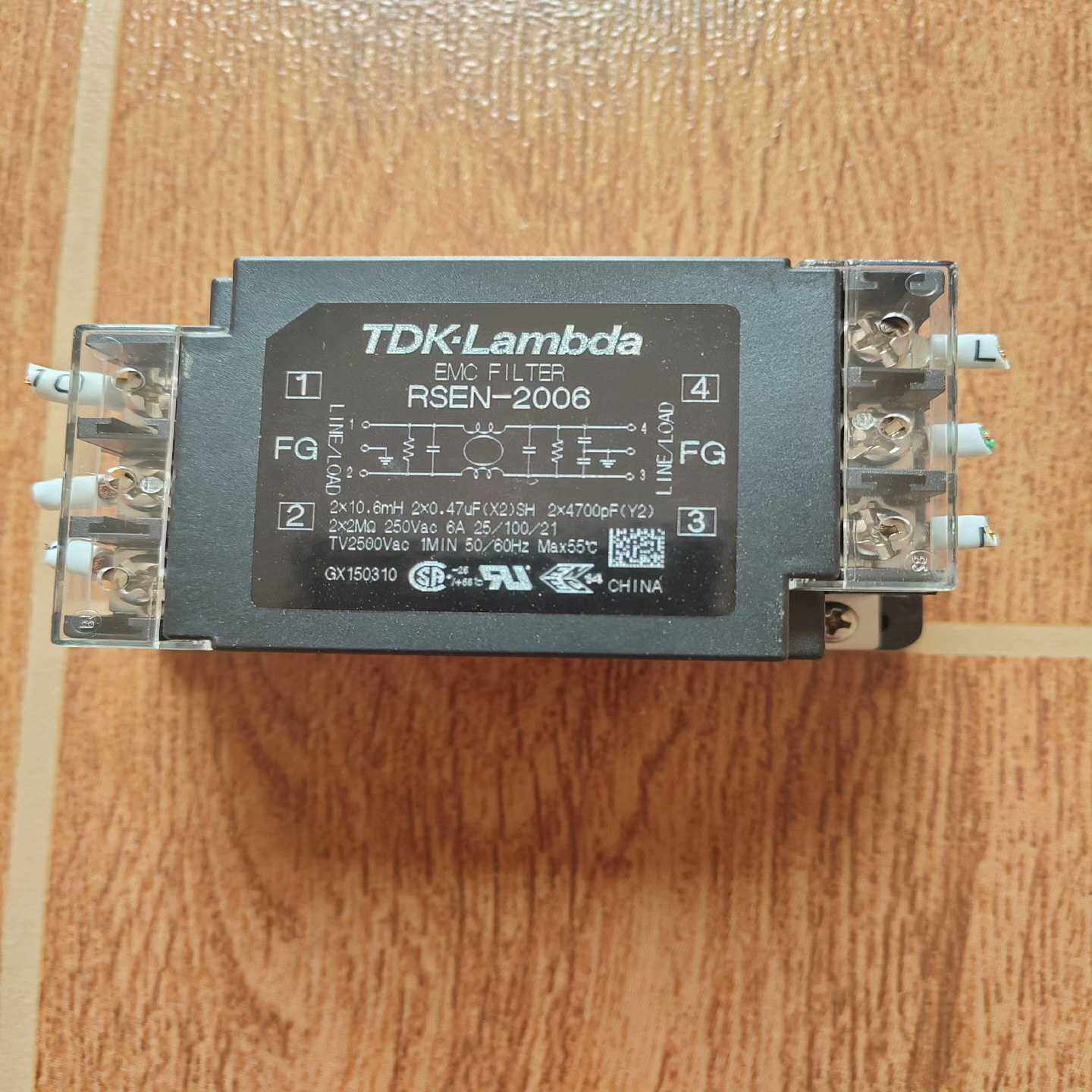 TDK-Lambda电源滤波器RSEN-2006单相单级6--议价商品