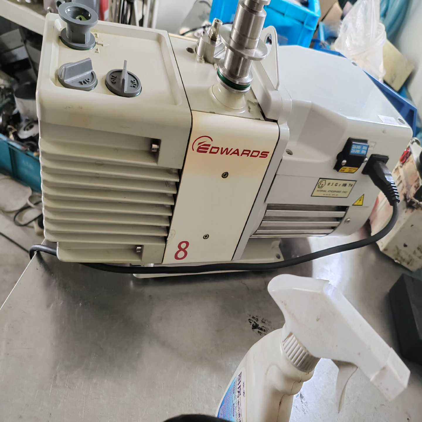 爱德华RV8真空泵，真空度高，新泵状态，咨询客服询价