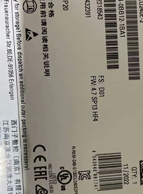 询价-6SL32440BB121BA1