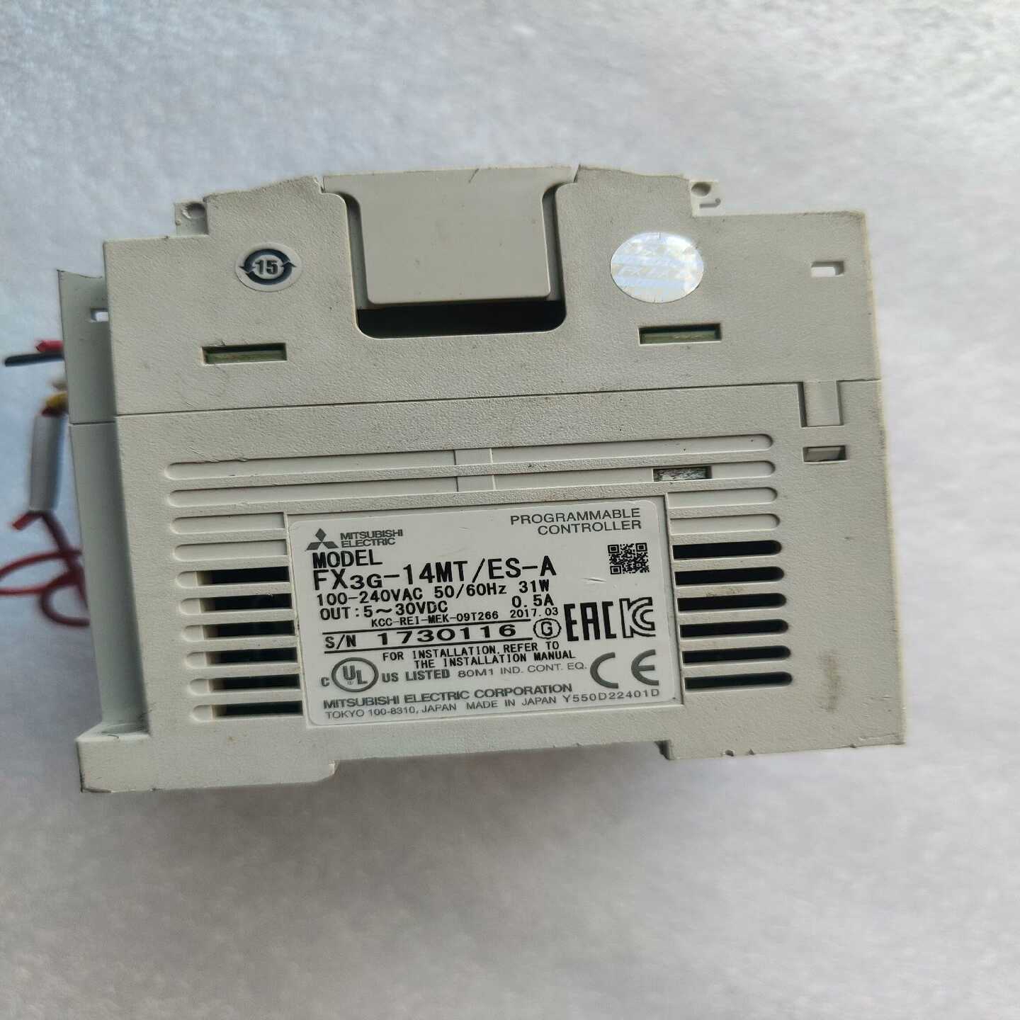 议价三菱PLCFX3G-14MT/ES-A，拆机件，功能正常维S修/现货