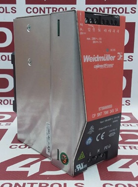 议价8708660000  Weidmuller  Power Supply 85264Vac 24V 3A Use