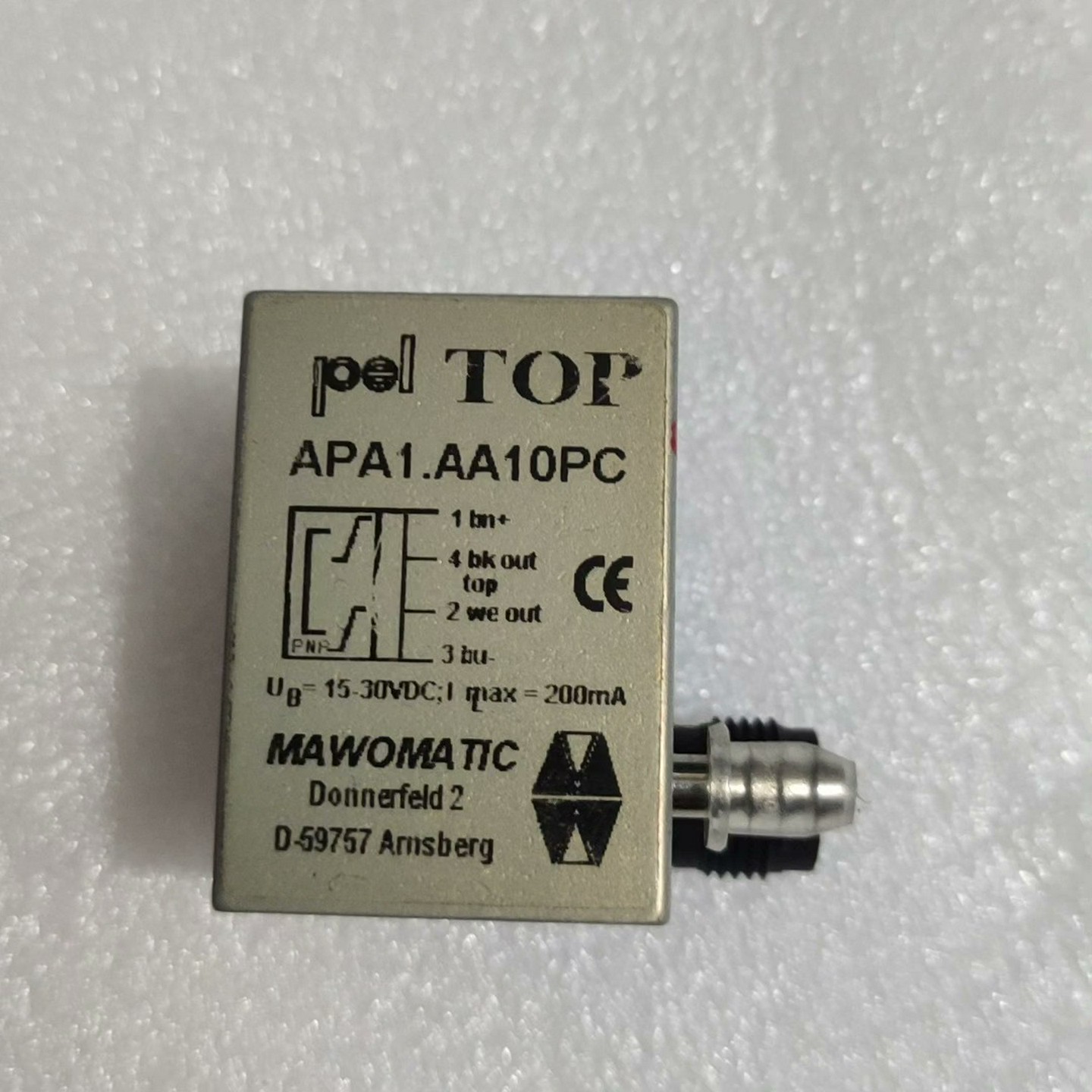 【议价】APA1.AA10PC德国Mawomatic压力传感器