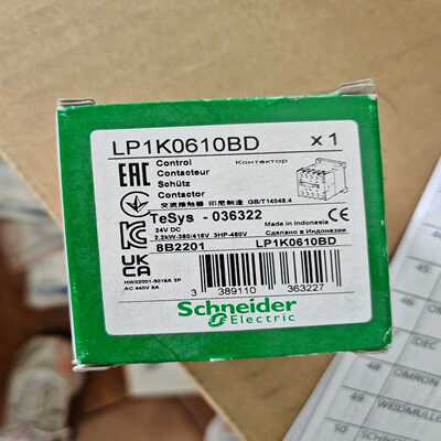 询价~施耐德接触器 LP1K0610BD ，白色一只7