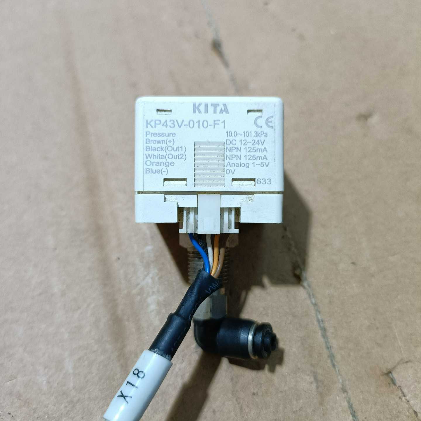 KITA压力传感器开关，KP43V-010-F1询价