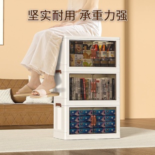 收纳箱衣柜衣服被子玩具收纳家用可折叠塑料透明储物箱子收纳柜子